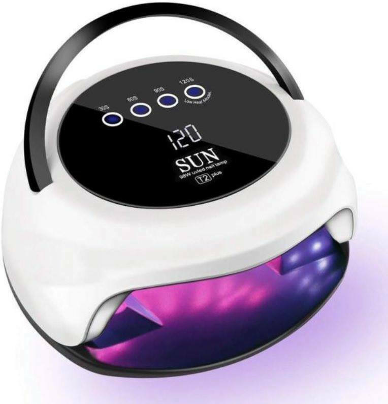 Φουρνάκι Νυχιών Sun T2 UV LED 98W με Χρονοδιακόπτη και Λαβή Φουρνάκι Νυχιών Sun T2 UV LED 98W με Χρονοδιακόπτη και Λαβή