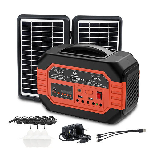 Power Station Ηλιακό Σύστημα Φόρτισης 100W 7000mAh