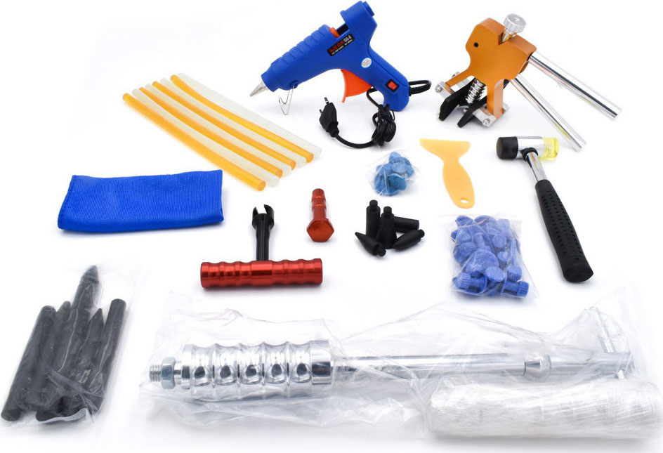 Σετ Επισκευής Βαθουλωμάτων Αυτοκινήτου με Πρακτική Τσάντα 18τμχ-DIY ΚΙΤ Επιδιόρθωσης Χωρίς Βαφή Σετ Επισκευής Βαθουλωμάτων Αυτοκινήτου με Πρακτική Τσάντα 18τμχ-DIY ΚΙΤ Επιδιόρθωσης Χωρίς Βαφή