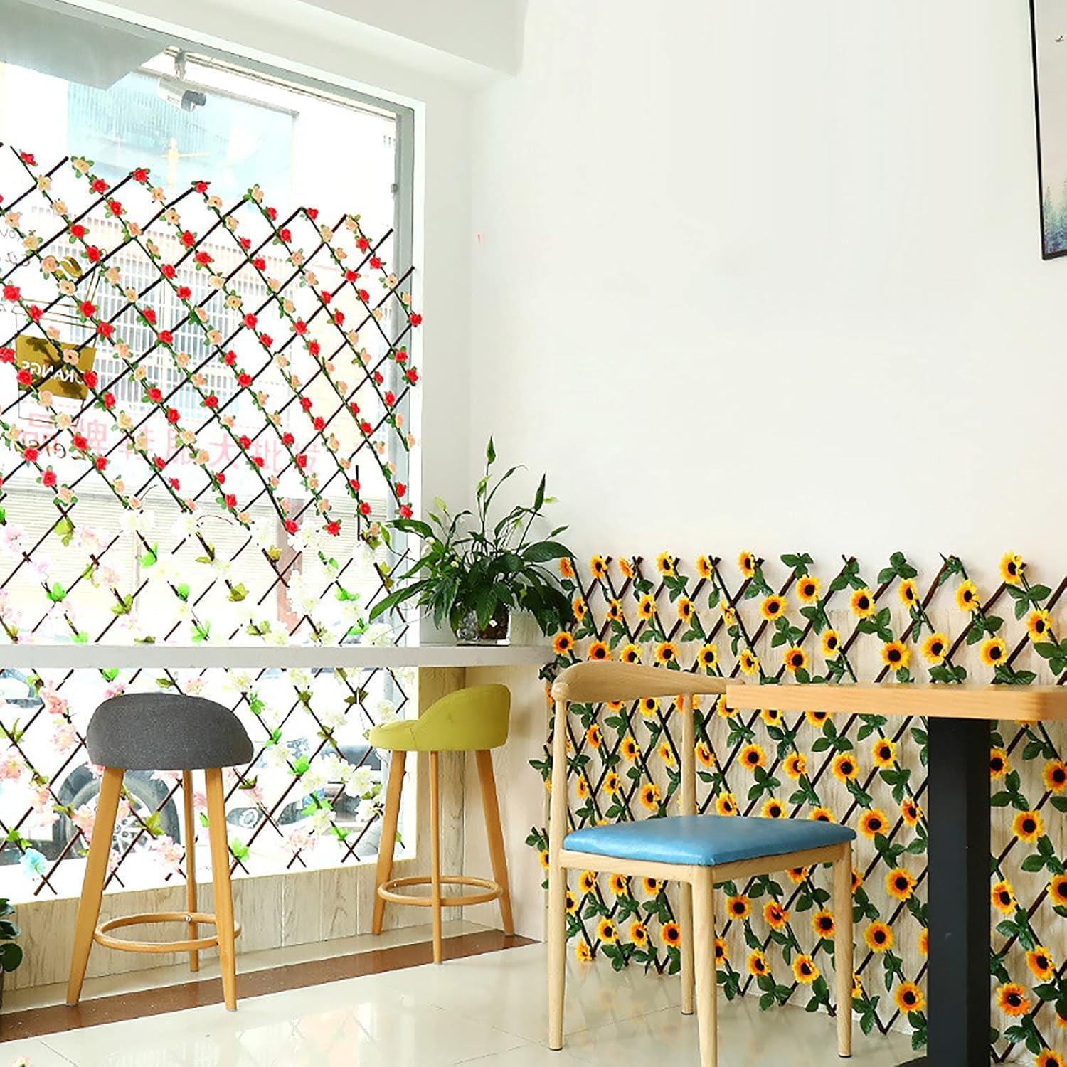 Διακοσμητική Πέργκολα Κήπου με Τεχνητά Ηλιοτρόπια 1.2m Διακοσμητική Πέργκολα Κήπου με Τεχνητά Ηλιοτρόπια 1.2m