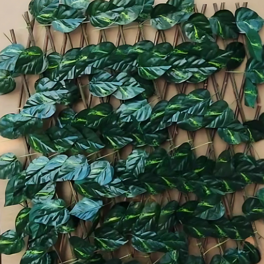 Διακοσμητική Πέργκολα Κήπου με Τεχνητά Πράσινα Φύλλα 1.2m Διακοσμητική Πέργκολα Κήπου με Τεχνητά Πράσινα Φύλλα 1.2m