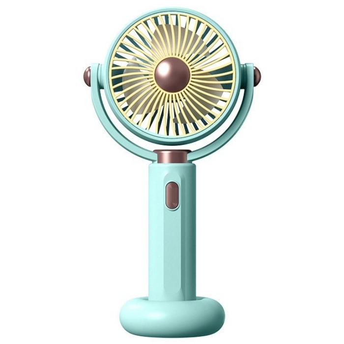 Φορητό Επαναφορτιζόμενο Ανεμιστηράκι Χειρός με Περιστρεφόμενη Κεφαλή Φορητό Επαναφορτιζόμενο Ανεμιστηράκι Χειρός με Περιστρεφόμενη Κεφαλή