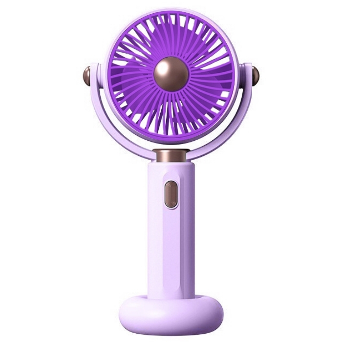 Φορητό Επαναφορτιζόμενο Ανεμιστηράκι Χειρός με Περιστρεφόμενη Κεφαλή Φορητό Επαναφορτιζόμενο Ανεμιστηράκι Χειρός με Περιστρεφόμενη Κεφαλή