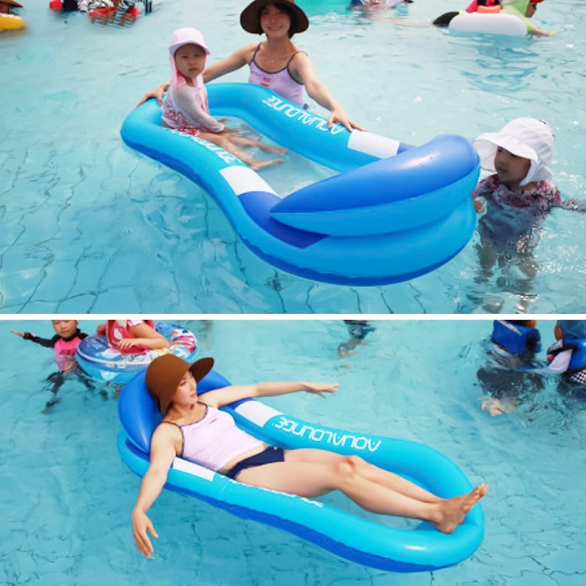 Φουσκωτό Στρώμα Με Δίχτυ Και Μαξιλάρι Aqua Lounge Φουσκωτό Στρώμα Με Δίχτυ Και Μαξιλάρι Aqua Lounge