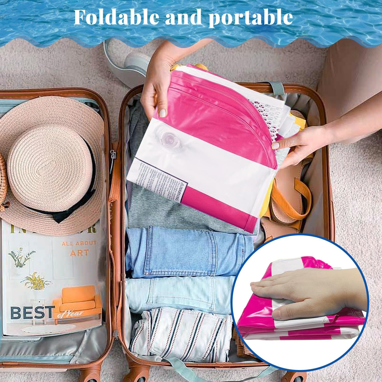 Φουσκωτό Κάθισμα Νερού - Αιώρα 120x122cm Φουσκωτό Κάθισμα Νερού - Αιώρα 120x122cm