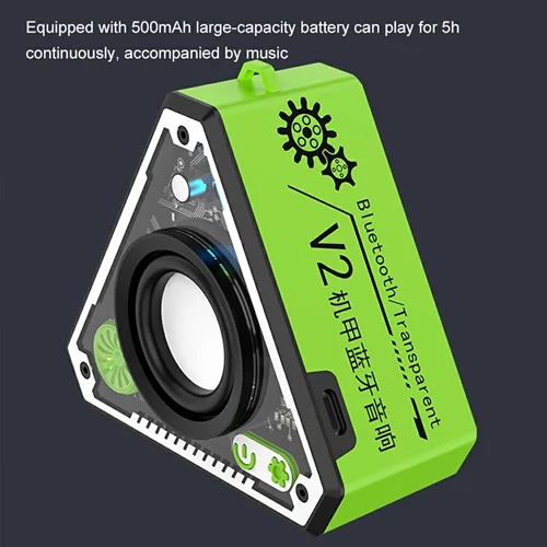 Μίνι φορητό ασύρματο ηχείο Bluetooth V2 – πράσινο Μίνι φορητό ασύρματο ηχείο Bluetooth V2 – πράσινο