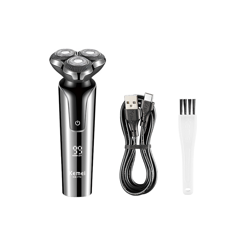 Επαναφορτιζόμενη Ξυριστική Μηχανή Προσώπου με Ψηφιακή Οθόνη & Αφαιρούμενη Κεφαλή - Kemei Επαναφορτιζόμενη Ξυριστική Μηχανή Προσώπου με Ψηφιακή Οθόνη & Αφαιρούμενη Κεφαλή - Kemei