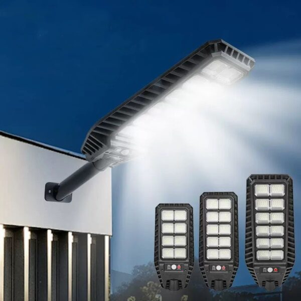 400W Αδιάβροχος Ηλιακός Προβολέας Δρόμου με 8 COB & 216 LED - Τηλεχειριστήριο, Ανιχνευτής Κίνησης & Πάνελ - Aerbes 400W Αδιάβροχος Ηλιακός Προβολέας Δρόμου με 8 COB & 216 LED - Τηλεχειριστήριο, Ανιχνευτής Κίνησης & Πάνελ - Aerbes