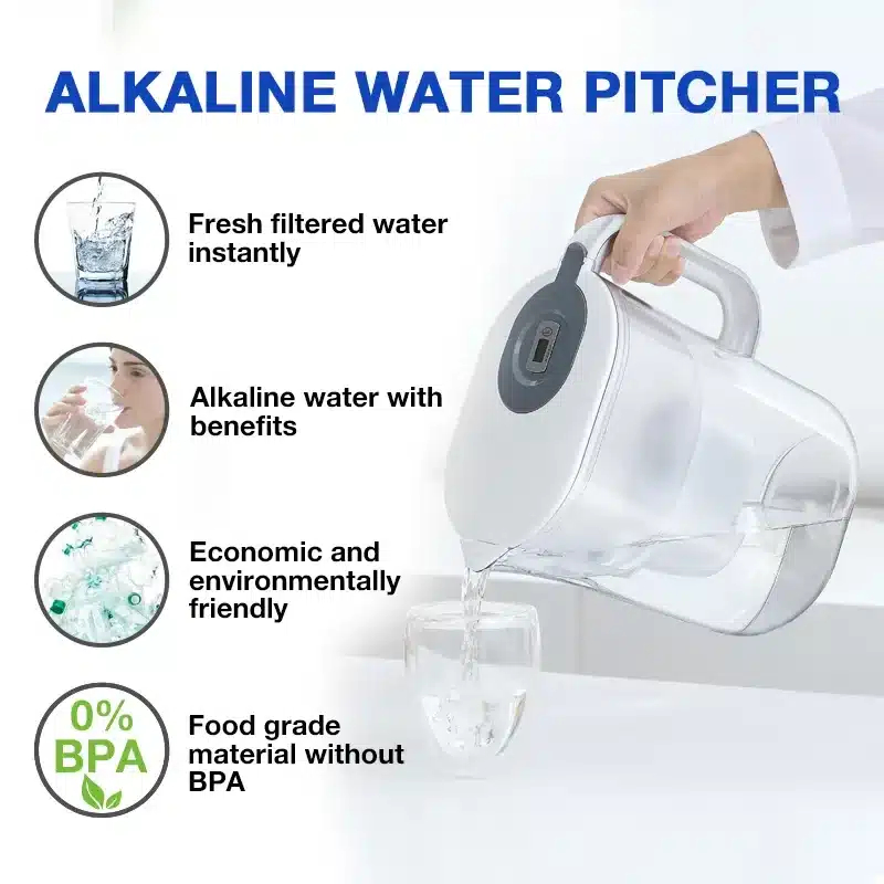 Κανάτα Νερού με Φίλτρο 2.4L - Hoomei Κανάτα Νερού με Φίλτρο 2.4L - Hoomei