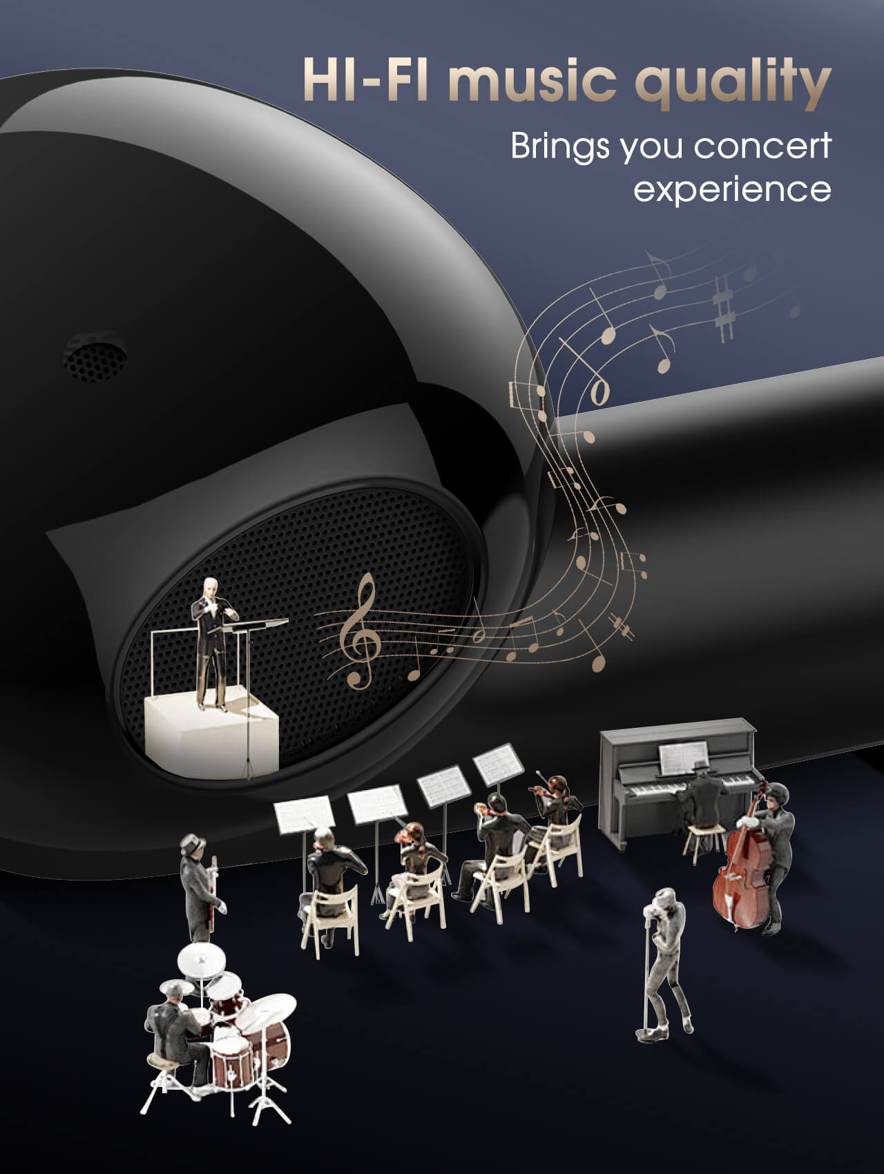 Ασύρματα Ακουστικά Wireless BT 5.3 με Θήκη Φόρτισης 300mAh - LDNIO Ασύρματα Ακουστικά Wireless BT 5.3 με Θήκη Φόρτισης 300mAh - LDNIO