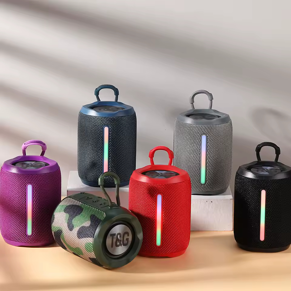 Mini Φορητό Ασύρματο Ηχείο Bluetooth με Θύρες USB, Type-C, AUX & TF  Mini Φορητό Ασύρματο Ηχείο Bluetooth με Θύρες USB, Type-C, AUX & TF