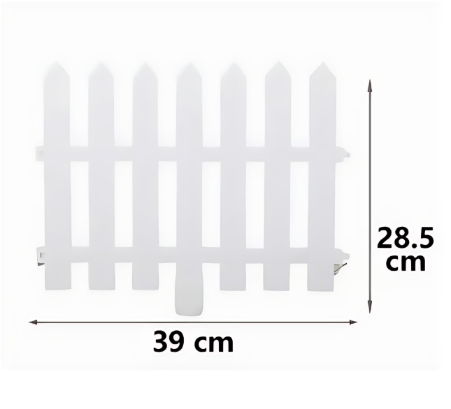 Χριστουγεννιάτικος Διακοσμητικός Φράχτης με 280 LED Θερμού Λευκού Φωτισμού 39 x 28.5cm & Καλώδιο 3m, IP44 Χριστουγεννιάτικος Διακοσμητικός Φράχτης με 280 LED Θερμού Λευκού Φωτισμού 39 x 28.5cm & Καλώδιο 3m, IP44