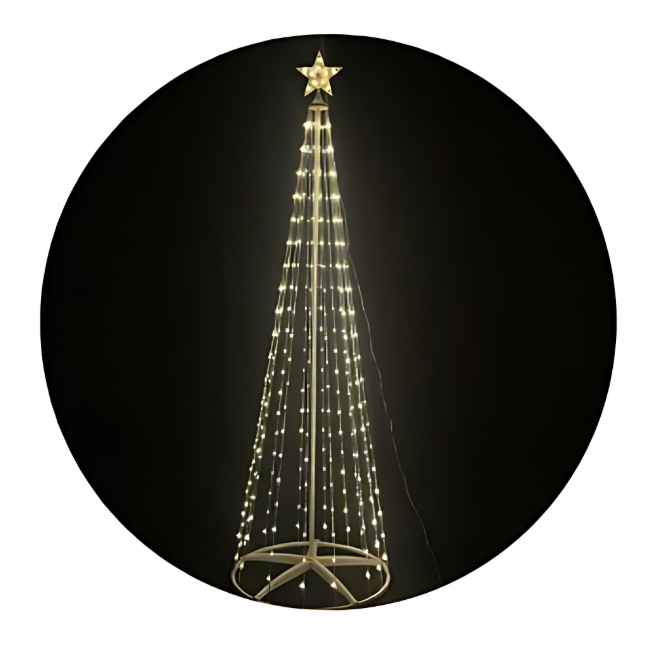 Χριστουγεννιάτικο Δέντρο LED 150cm με 154 Λαμπάκια – Πολύχρωμος Φωτισμός Εσωτερικού & Εξωτερικού Χώρου Χριστουγεννιάτικο Δέντρο LED 150cm με 154 Λαμπάκια – Πολύχρωμος Φωτισμός Εσωτερικού & Εξωτερικού Χώρου