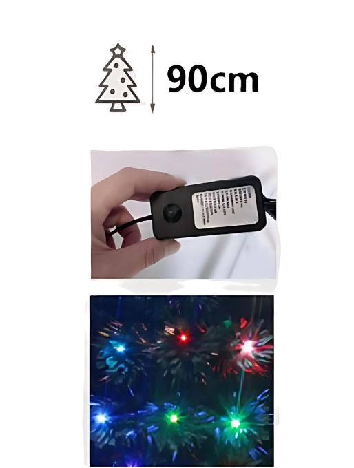 Τεχνητό Χριστουγεννιάτικο Δέντρο με RGB LED Φωτισμό 90cm Τεχνητό Χριστουγεννιάτικο Δέντρο με RGB LED Φωτισμό 90cm