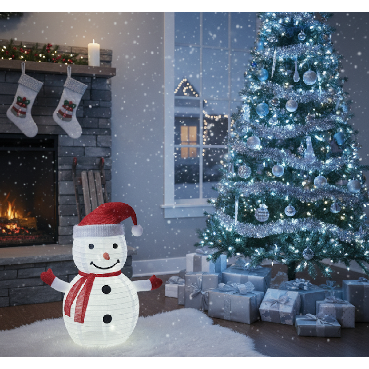 Χριστουγεννιάτικος Χιονάνθρωπος LED 70cm με 50 Φώτα Ψυχρού Λευκού – Εσωτερικού και Εξωτερικού Χώρου Home Theory Χριστουγεννιάτικος Χιονάνθρωπος LED 70cm με 50 Φώτα Ψυχρού Λευκού – Εσωτερικού και Εξωτερικού Χώρου Home Theory