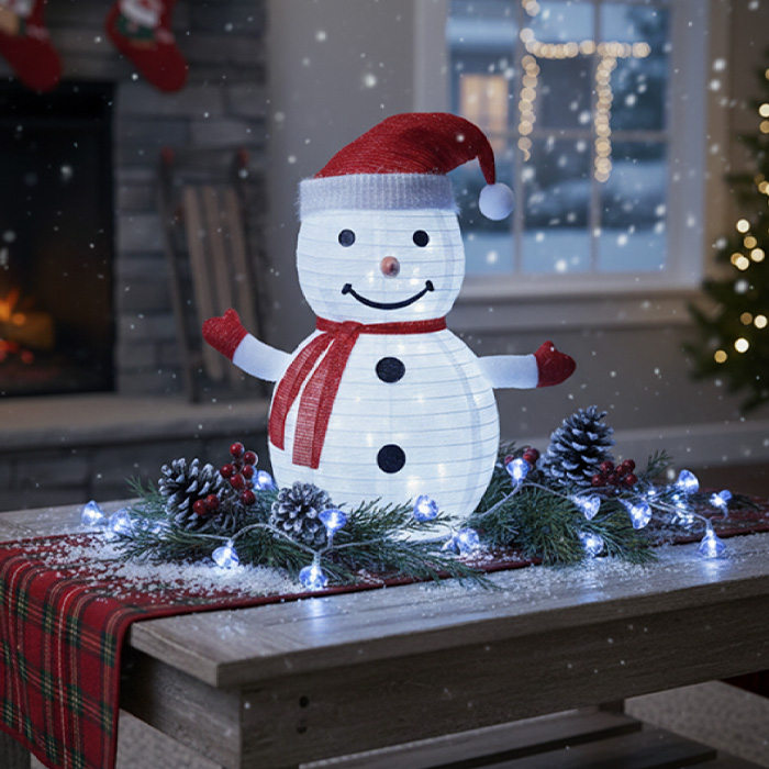 Χριστουγεννιάτικος Χιονάνθρωπος LED 70cm με 50 Φώτα Ψυχρού Λευκού – Εσωτερικού και Εξωτερικού Χώρου Home Theory Χριστουγεννιάτικος Χιονάνθρωπος LED 70cm με 50 Φώτα Ψυχρού Λευκού – Εσωτερικού και Εξωτερικού Χώρου Home Theory