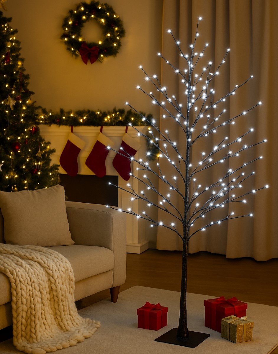Χριστουγεννιάτικο Διακοσμητικό Φωτιζόμενο Δέντρο με 480 LED Λευκού Ψυχρού Φωτισμού 150cm Χριστουγεννιάτικο Διακοσμητικό Φωτιζόμενο Δέντρο με 480 LED Λευκού Ψυχρού Φωτισμού 150cm