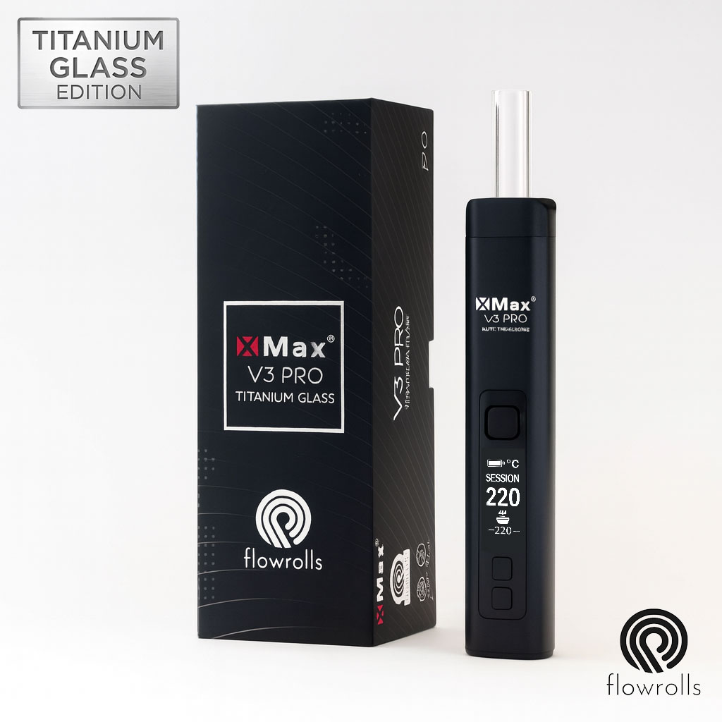 XMax V3 Pro Titanium Glass Edition – Αναβαθμισμένος Ατμοποιητής Ξηρών Βοτάνων με Θάλαμο Τιτανίου & Γυάλινο Επιστόμιο XMax V3 Pro Titanium Glass Edition – Αναβαθμισμένος Ατμοποιητής Ξηρών Βοτάνων με Θάλαμο Τιτανίου & Γυάλινο Επιστόμιο