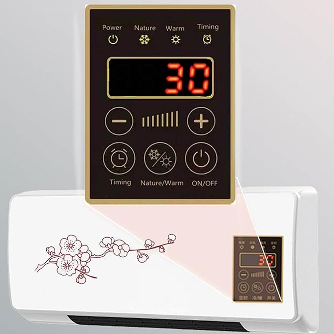 Επιτοίχιο Κλιματιστικό 2 σε 1 2000W με Τηλεχειριστήριο – Θέρμανση και Ψύξη PTC Επιτοίχιο Κλιματιστικό 2 σε 1 2000W με Τηλεχειριστήριο – Θέρμανση και Ψύξη PTC