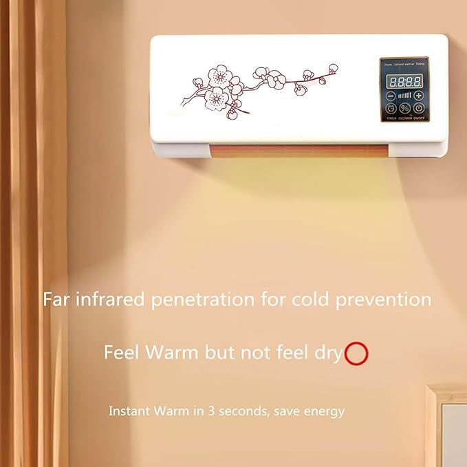 Επιτοίχιο Κλιματιστικό 2 σε 1 2000W με Τηλεχειριστήριο – Θέρμανση και Ψύξη PTC Επιτοίχιο Κλιματιστικό 2 σε 1 2000W με Τηλεχειριστήριο – Θέρμανση και Ψύξη PTC