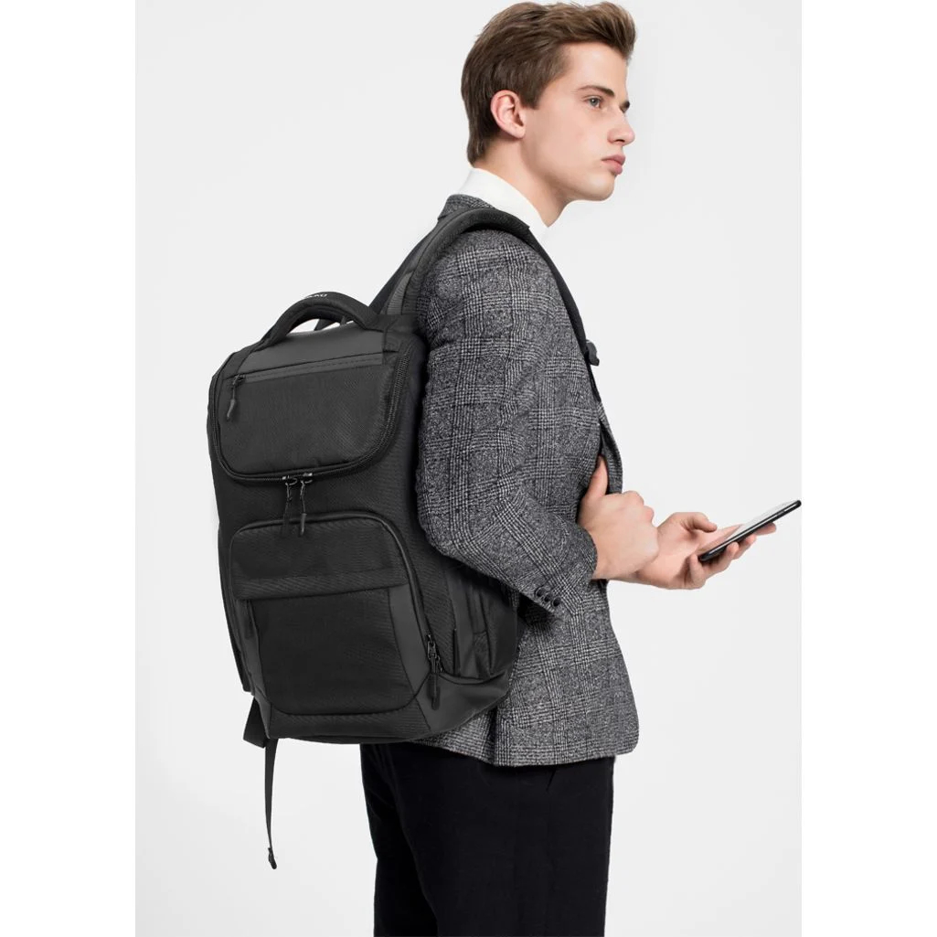 Ανδρικό Σακίδιο Πλάτης 23.5L – Αδιάβροχο, Με Θήκη Laptop και Εργονομικό Design Ozuko Ανδρικό Σακίδιο Πλάτης 23.5L – Αδιάβροχο, Με Θήκη Laptop και Εργονομικό Design Ozuko