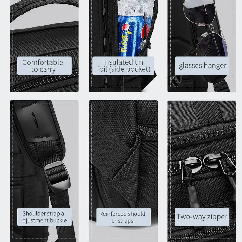 Ozuko Ανδρικό Σακίδιο Πλάτης 25.2L – Αδιάβροχο Backpack με Ozuko Ανδρικό Σακίδιο Πλάτης 25.2L – Αδιάβροχο Backpack με