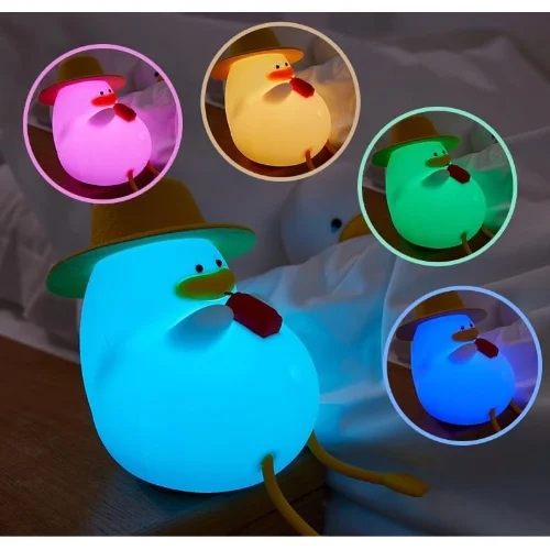Διακοσμητικό Φωτιστικό USB Σιλικόνης Otis the Duck – LED, Επαναφορτιζόμενο, Ιδανικό για Παιδιά Διακοσμητικό Φωτιστικό USB Σιλικόνης Otis the Duck – LED, Επαναφορτιζόμενο, Ιδανικό για Παιδιά