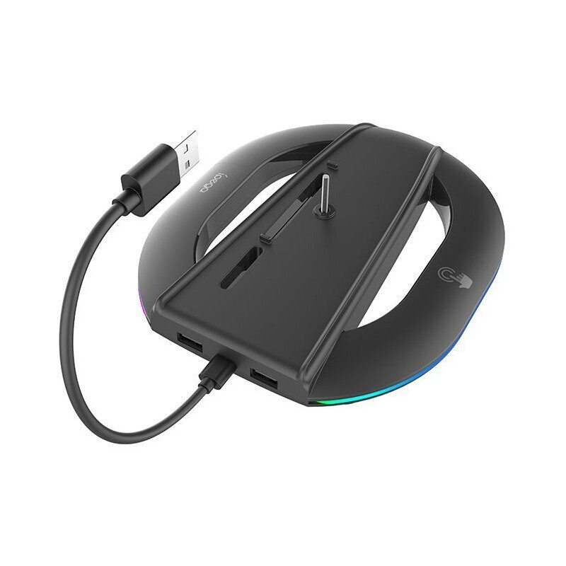 Βάση RGB για PS5 Slim Ipega Μαύρη με LED Φωτισμό και Ψύξη Βάση RGB για PS5 Slim Ipega Μαύρη με LED Φωτισμό και Ψύξη