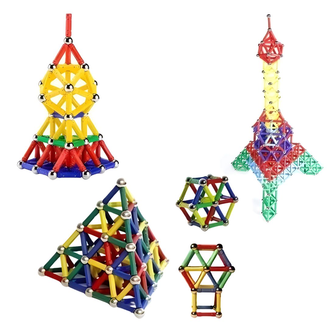 Σετ 103pcs Μαγνητικοί Ράβδοι & Μπίλιες Κατασκευών – Παιδικό Παιχνίδι Magnastix Σετ 103pcs Μαγνητικοί Ράβδοι & Μπίλιες Κατασκευών – Παιδικό Παιχνίδι Magnastix
