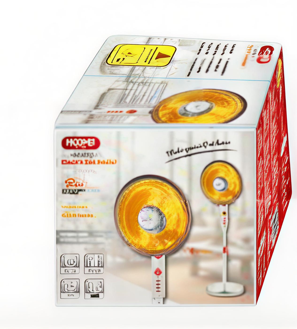 Ηλεκτρική Σόμπα 1000W με Περιστροφή και Χρονοδιακόπτη Hoomei Ηλεκτρική Σόμπα 1000W με Περιστροφή και Χρονοδιακόπτη Hoomei