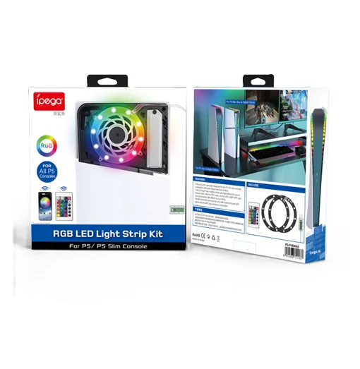 Φωτιστικό RGB iPega με Τηλεχειριστήριο – Πολύχρωμος Φωτισμός για Gaming και Διακόσμηση Φωτιστικό RGB iPega με Τηλεχειριστήριο – Πολύχρωμος Φωτισμός για Gaming και Διακόσμηση