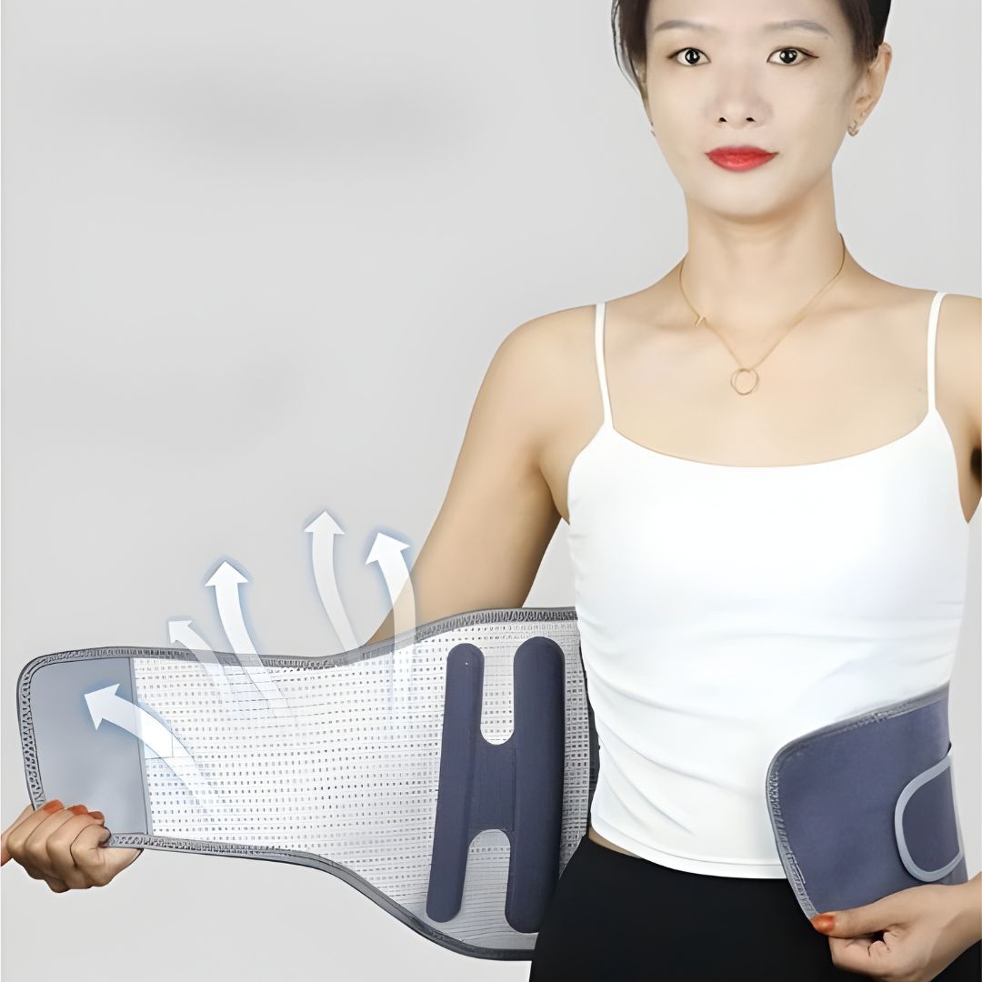 Ρυθμιζόμενη Ζώνη Οσφυϊκής Υποστήριξης με Ελαστικούς Ιμάντες & Διαπνέον Ύφασμα Ρυθμιζόμενη Ζώνη Οσφυϊκής Υποστήριξης με Ελαστικούς Ιμάντες & Διαπνέον Ύφασμα