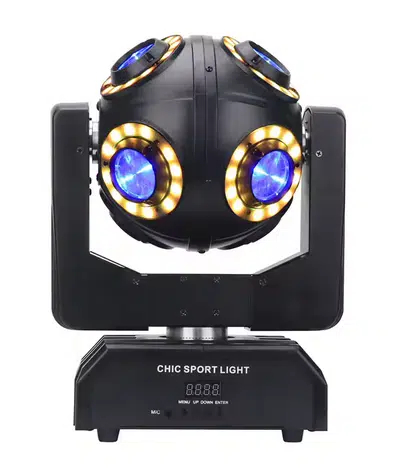 Περιστρεφόμενη Φωτιστική Κεφαλή Moving Head 12 LED – 120W Περιστρεφόμενη Φωτιστική Κεφαλή Moving Head 12 LED – 120W