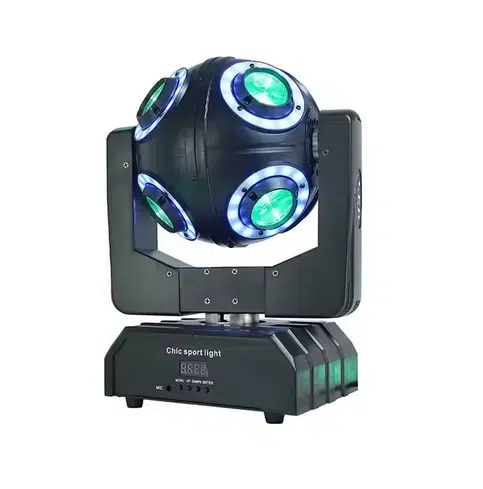Περιστρεφόμενη Φωτιστική Κεφαλή Moving Head 12 LED – 120W Περιστρεφόμενη Φωτιστική Κεφαλή Moving Head 12 LED – 120W