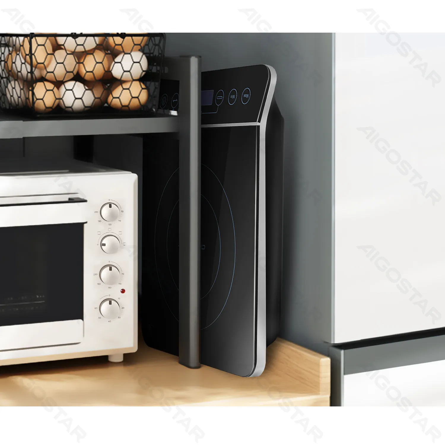 Φορητή Επαγωγική Εστία 2000W με Touch Panel - Aigostar BlueFire Φορητή Επαγωγική Εστία 2000W με Touch Panel - Aigostar BlueFire