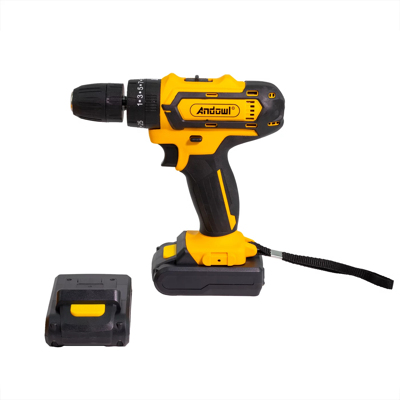 Σετ Τρυπάνι Μπαταρίας με Θήκη Μεταφοράς και Ανταλλακτικές Μύτες - Andowl Σετ Τρυπάνι Μπαταρίας με Θήκη Μεταφοράς και Ανταλλακτικές Μύτες - Andowl