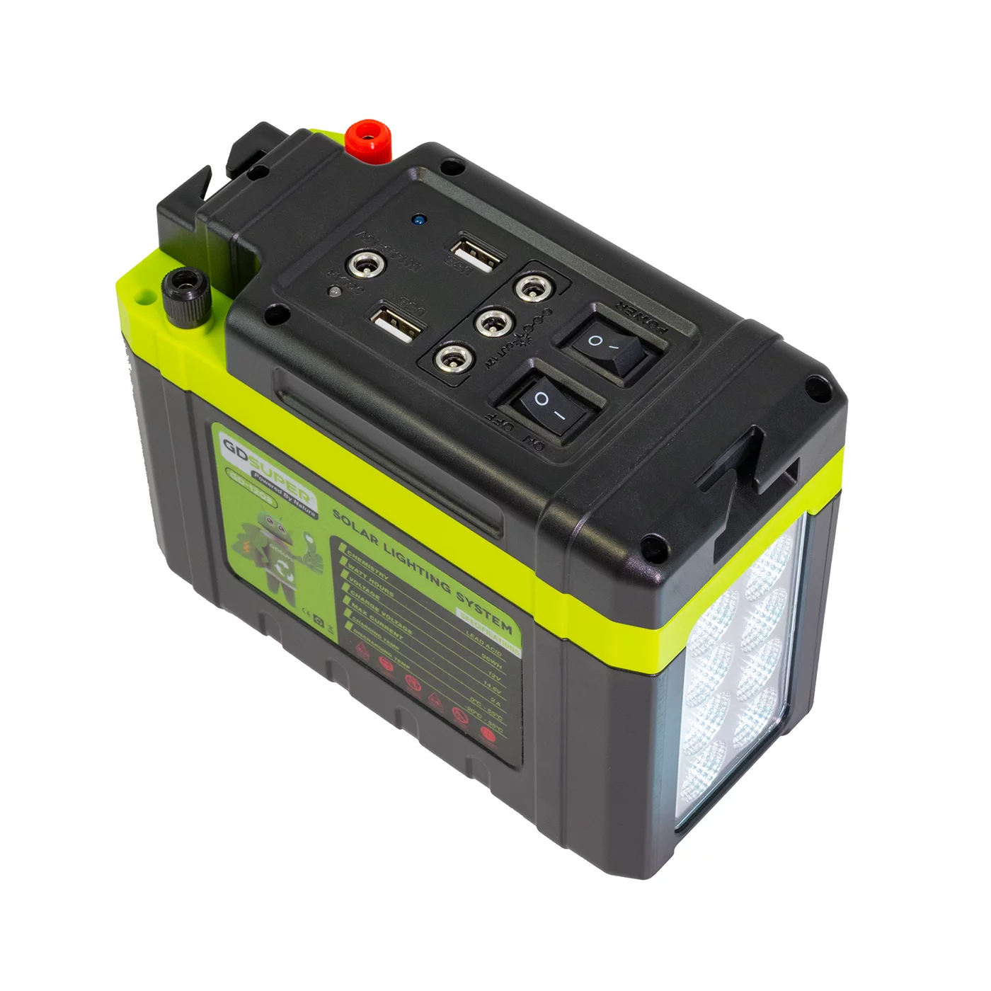 Ηλιακό Φωτιστικό Σύστημα GDSUPER 12V 8Ah – Emergency Portable Light Ηλιακό Φωτιστικό Σύστημα GDSUPER 12V 8Ah – Emergency Portable Light