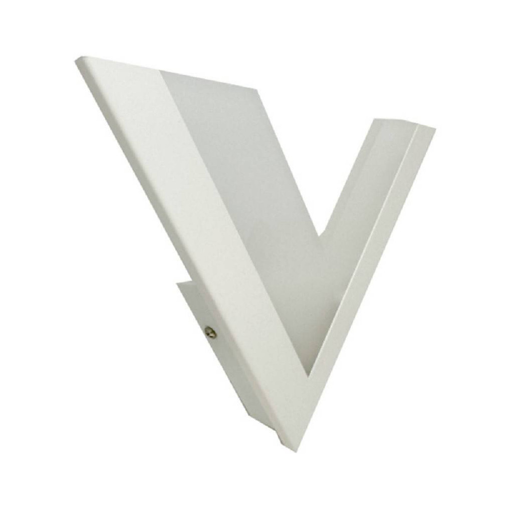 LED Επιτοίχιο Φωτιστικό σε Σχήμα V με 3 Ρυθμίσεις Φωτισμού 9W 25.8 x 21.5cm - Universo LED Επιτοίχιο Φωτιστικό σε Σχήμα V με 3 Ρυθμίσεις Φωτισμού 9W 25.8 x 21.5cm - Universo