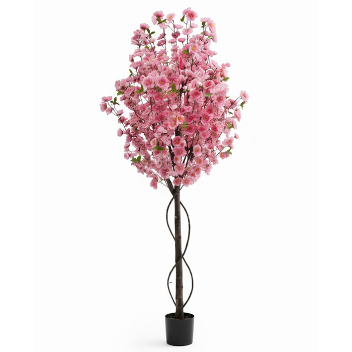 Τεχνητό Διακοσμητικό Φυτό 180cm Ροζ Τεχνητό Διακοσμητικό Φυτό 180cm Ροζ