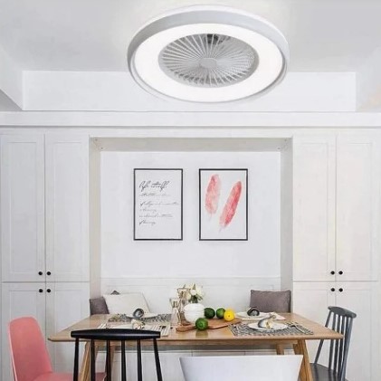 LED Φωτιστικό Οροφής Πλαφονιέρα 62W με Ανεμιστήρα, 3 Ρυθμίσεις Φωτισμού & Τηλεχειριστήριο 60 x 19cm - Universo LED Φωτιστικό Οροφής Πλαφονιέρα 62W με Ανεμιστήρα, 3 Ρυθμίσεις Φωτισμού & Τηλεχειριστήριο 60 x 19cm - Universo