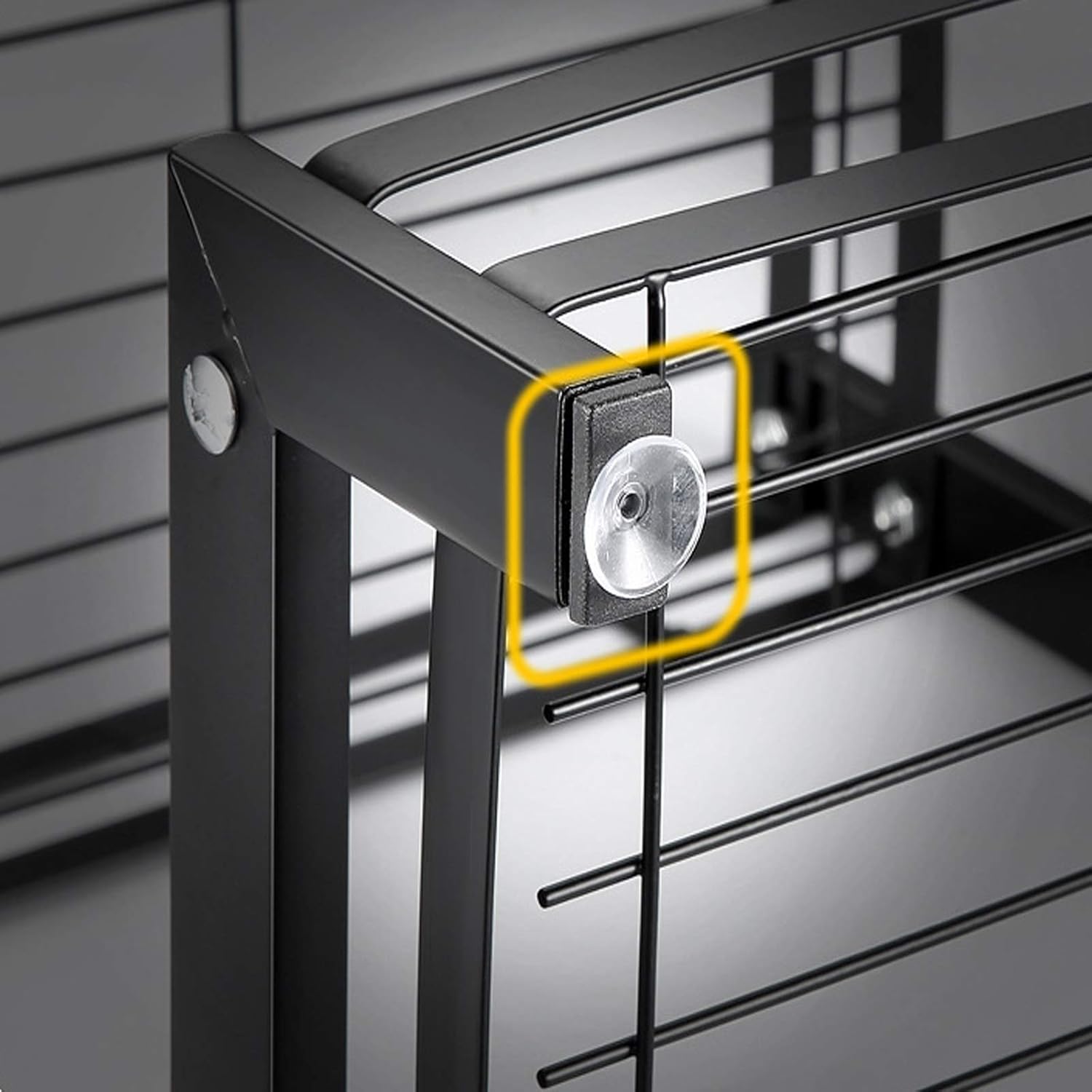 Μεταλλική Ραφιέρα Κουζίνας 3 Επιπέδων για Οργάνωση Μπαχαρικών & Βασικών Υλικών Μεταλλική Ραφιέρα Κουζίνας 3 Επιπέδων για Οργάνωση Μπαχαρικών & Βασικών Υλικών