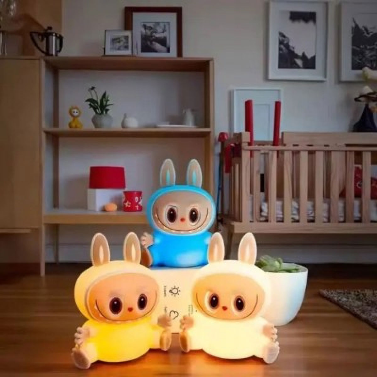 Επαναφορτιζόμενο USB Παιδικό Φωτιστικό με LED 7 Χρωμάτων Εμπνευσμένο από τα Τερατάκια Labubu Επαναφορτιζόμενο USB Παιδικό Φωτιστικό με LED 7 Χρωμάτων Εμπνευσμένο από τα Τερατάκια Labubu