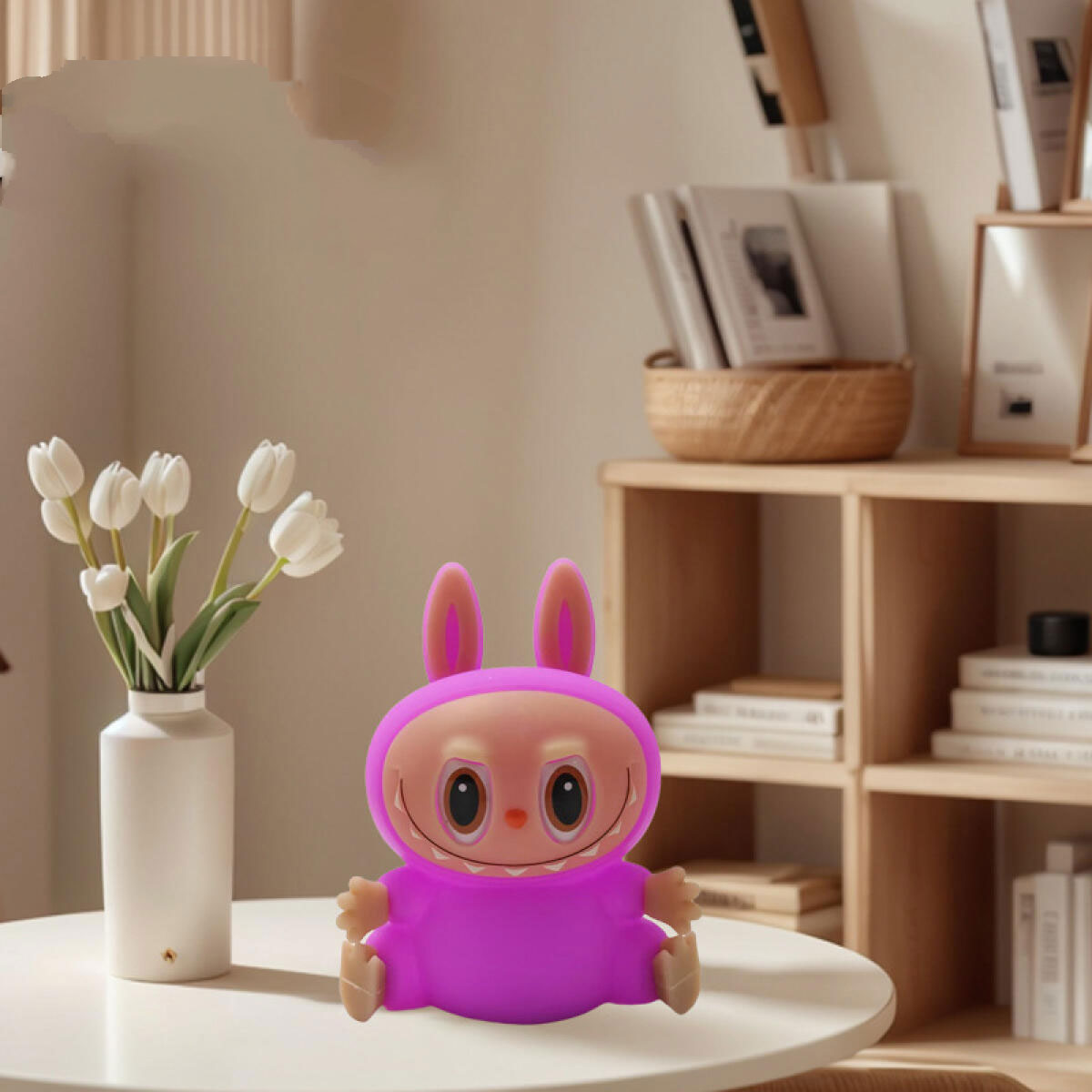 Επαναφορτιζόμενο USB Παιδικό Φωτιστικό με LED 7 Χρωμάτων Εμπνευσμένο από τα Τερατάκια Labubu Επαναφορτιζόμενο USB Παιδικό Φωτιστικό με LED 7 Χρωμάτων Εμπνευσμένο από τα Τερατάκια Labubu