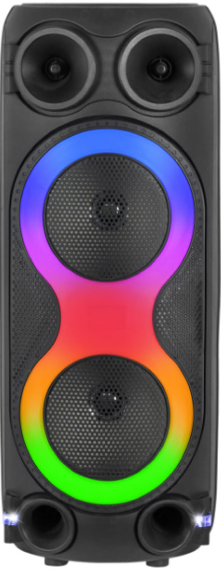 Φορητό Bluetooth 5.3 Ηχείο 8″ με Μικρόφωνο, Χειριστήριο και LED RGB Φωτισμό CH-8868 Φορητό Bluetooth 5.3 Ηχείο 8″ με Μικρόφωνο, Χειριστήριο και LED RGB Φωτισμό CH-8868