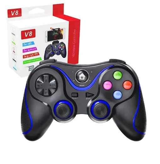 Ασύρματο Gamepad V8 Bluetooth για Android, iOS, PC και PS3 Ασύρματο Gamepad V8 Bluetooth για Android, iOS, PC και PS3