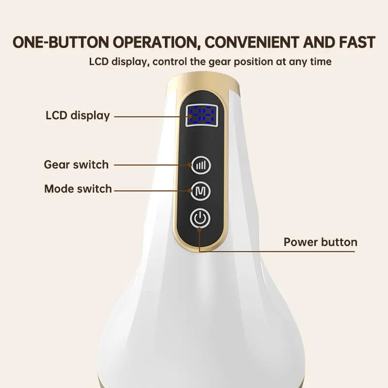 Συσκευή Μασάζ Σώματος 360° με Δόνηση Υψηλής Συχνότητας και 3 Εναλλάξιμα Καλύμματα – Body Massager Συσκευή Μασάζ Σώματος 360° με Δόνηση Υψηλής Συχνότητας και 3 Εναλλάξιμα Καλύμματα – Body Massager