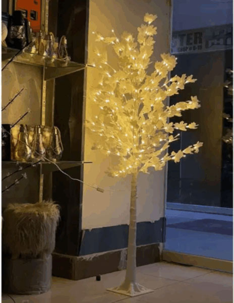 Εντυπωσιακό Διακοσμητικό Λευκό Φωτιζόμενο Δέντρο 180cm - Προσαρμοζόμενα Κλαδιά & LED Θερμός Λευκός Φωτισμός Εντυπωσιακό Διακοσμητικό Λευκό Φωτιζόμενο Δέντρο 180cm - Προσαρμοζόμενα Κλαδιά & LED Θερμός Λευκός Φωτισμός