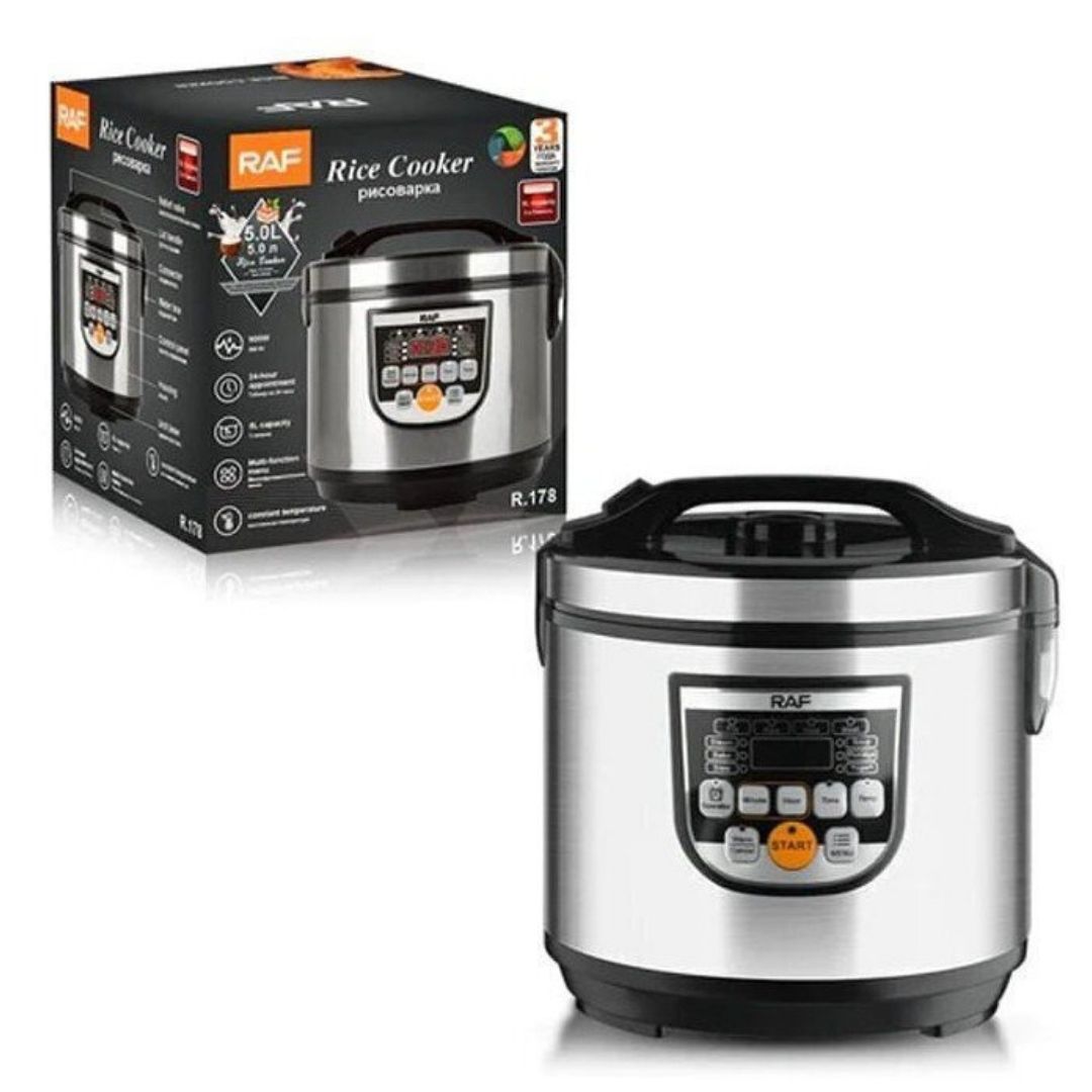 Βραστήρας Ρυζιού 900W 5 Λίτρων - Rice Cooker - RAF Βραστήρας Ρυζιού 900W 5 Λίτρων - Rice Cooker - RAF