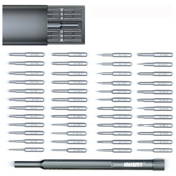 Σετ Κατσαβιδιών Ακριβείας 50 Τεμαχίων με Μαγνητική Λαβή & Σκληρή Θήκη - JAKEMY Σετ Κατσαβιδιών Ακριβείας 50 Τεμαχίων με Μαγνητική Λαβή & Σκληρή Θήκη - JAKEMY
