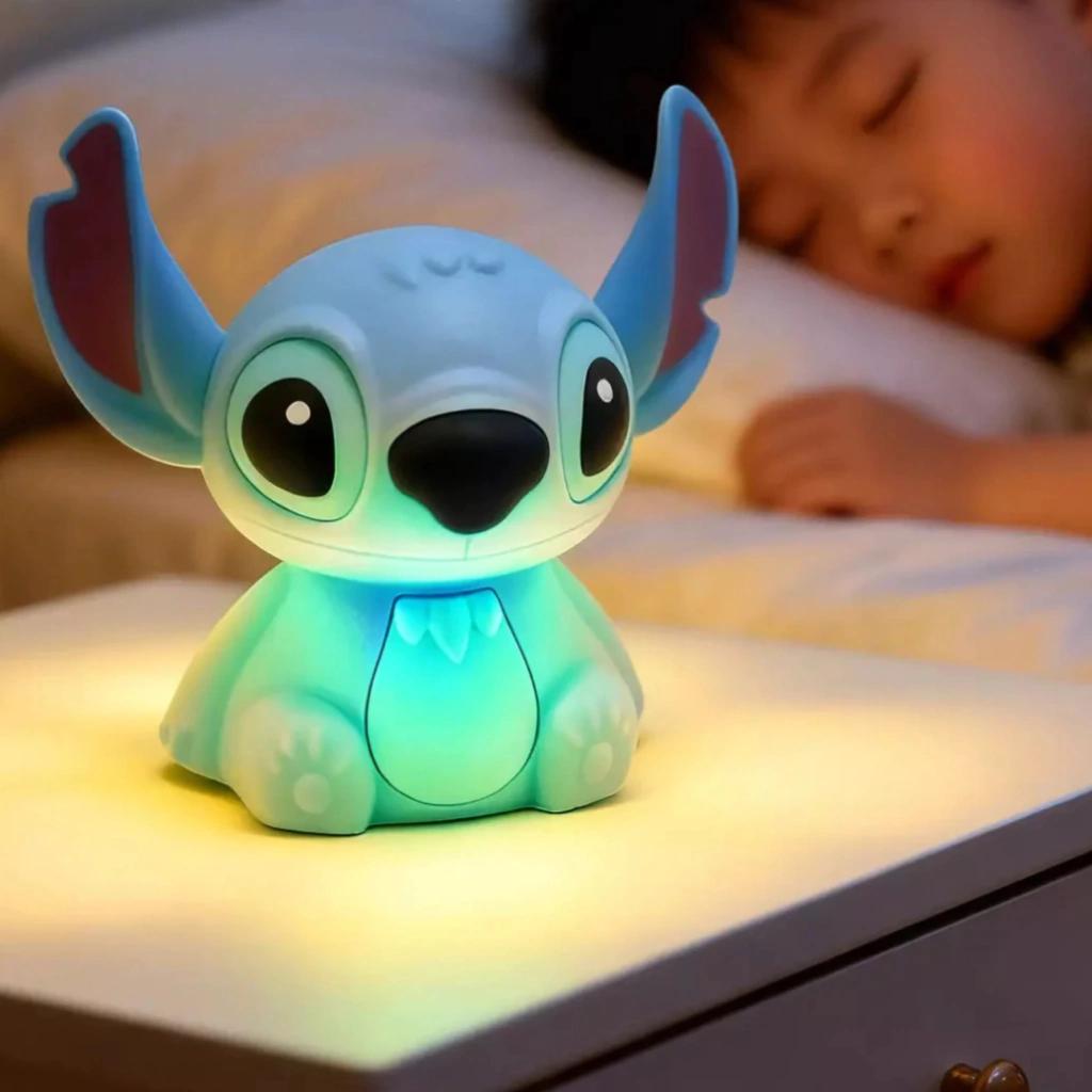 Παιδικό Φωτιστικό Νυκτός Σιλικόνης Τύπου Stitch / Angel με LED 7 Χρωμάτων & Λειτουργία Αφής Παιδικό Φωτιστικό Νυκτός Σιλικόνης Τύπου Stitch / Angel με LED 7 Χρωμάτων & Λειτουργία Αφής